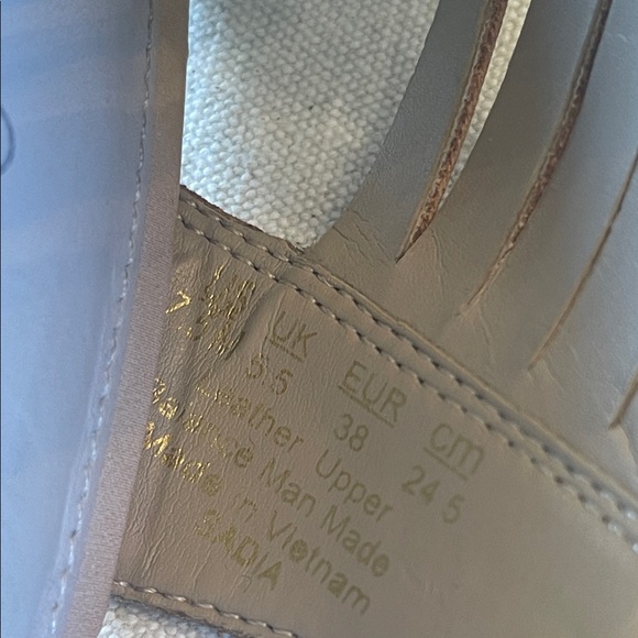 Franco Sarto Brown Strappy Heels - Picture 5 of 12